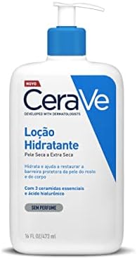 Experimente a Loção Hidratante Corporal CeraVe com Textura Fluida e Ácido Hialurônico: Uma Hidratação Completa para Sua Pele!